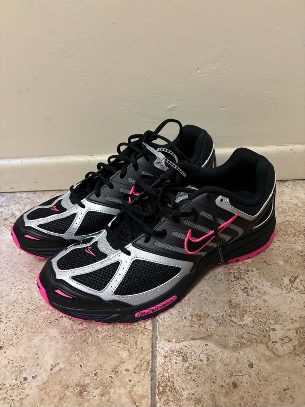 Nike Men Air Pegasus 2K5 Black Pink Blast HQ5403-002 Size 12